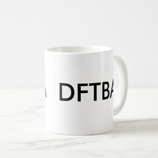 DFTBA, DFTBA KOFFIEMOK (Voorkant rechts)