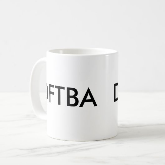 DFTBA, DFTBA KOFFIEMOK (Voorkant links)