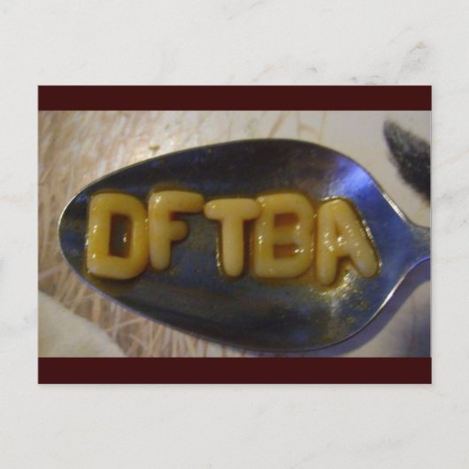 DFTBAlphabet Soup Briefkaart (Voorkant)