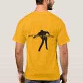 DFTZ-shirt, vrees niks T-shirt (Achterkant)