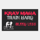 DFTZ STICKER KRAV MAGA (Voorkant)