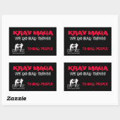 DFTZ STICKER KRAV MAGA (Vel)