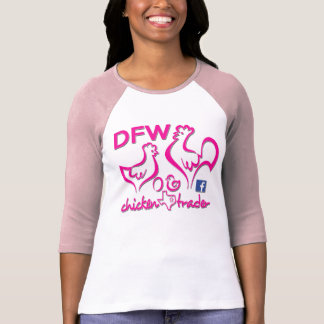 DFW Chicken Trader/Pink Graphics T-shirt