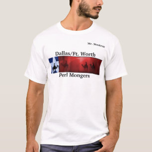 dfwpm, PERL MONGERS, DALLAS/FT. WORTH (3) T-shirt