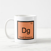 Dg - Dode Giveaway Scheikunde Element Symbool Meme Koffiemok (Links)