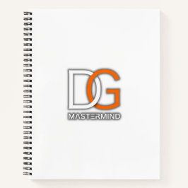 DG Mastermind 8,5-inch x 11-inch Notitieboek