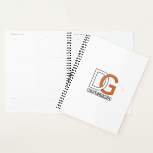 DG Mastermind 8,5 inch x 11 inch Planner (Display)