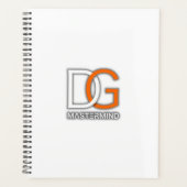 DG Mastermind 8,5 inch x 11 inch Planner (Voorkant)