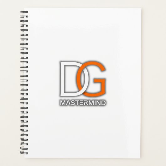 DG Mastermind 8,5 inch x 11 inch Planner (Voorkant)