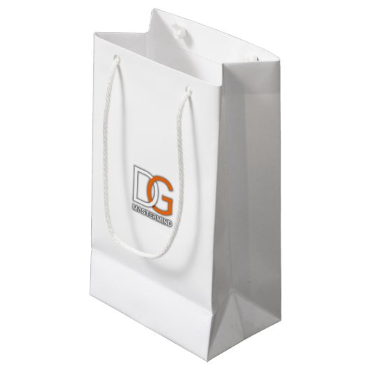 DG Mastermind Gift Bag Klein Cadeauzakje (Voorkant Gekanteld)