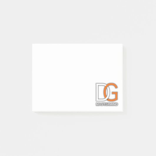 DG Mastermind Post-it Notes (Voorkant)