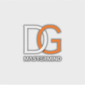 DG Mastermind Stickers - Diverse maten (Voorkant)