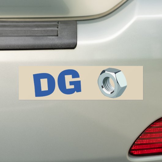 DG Nut sticker (Op auto)