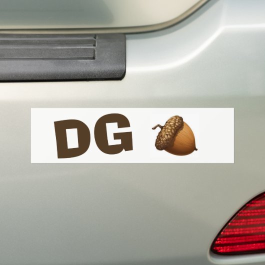 DG Nut sticker (Op auto)