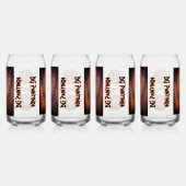 DG Paintings Fire Phoenix Drinkware Set Blikvorm Glas (Rechts)