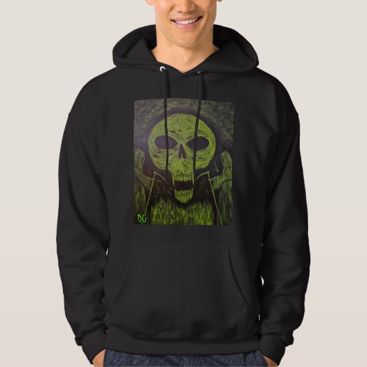 DG Paintings Grim Reaper Skull Sweatshirt V2 (Voorkant)