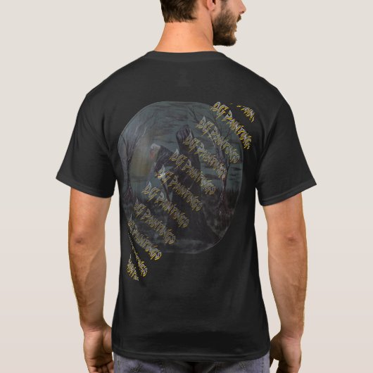 DG Paintings Reaper Watchman T-shirt (Achterkant)