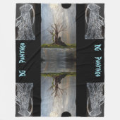 DG Paintings Resting Reaper Fleece Blanket (Voorkant)