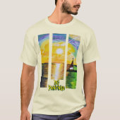 DG Paintings Sunrise Sail T-Shirt V2 (Voorkant)