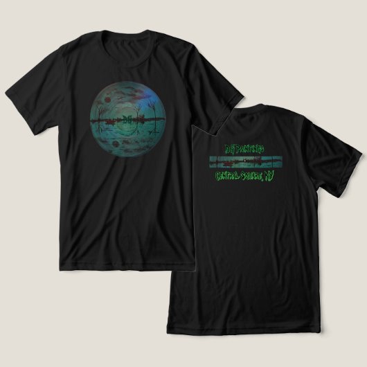 DG Paintings T-shirt met maanverlichte kano-rit (Ontwerp Voorkant & Achterkant)