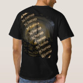 DG Paintings Wolf Moon Valley T-shirt (Achterkant)