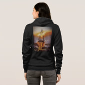 DG Paintings Zeilboot Hoodie (Achterkant volledig)
