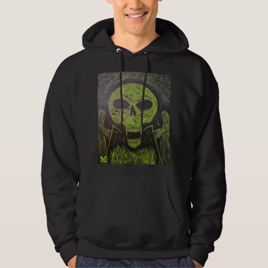DG Schilderijen Grim Reaper Skull Sweatshirt (Voorkant)