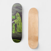 DG Schilderijen Groene Reaper Persoonlijk Skateboard (Voorkant)