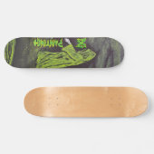 DG Schilderijen Groene Reaper Persoonlijk Skateboard (Horizontaal)