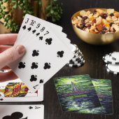 DG Schilderijen Maansverlichte Zeil Pokerkaarten (Insitu)