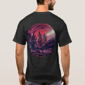 DG Schilderijen Maroon Bos T-shirt (Achterkant)