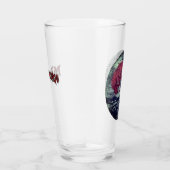 DG Schilderijen Rode Bladeren Glas (Rechts)