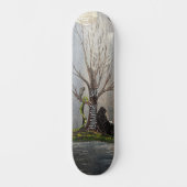 DG Schilderijen Rustende Reaper Persoonlijk Skateboard (Voorkant)