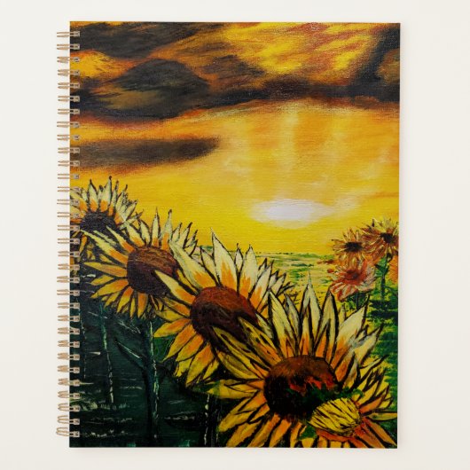 DG Schilderijen Zonnebloemvelden  Planner (Voorkant)