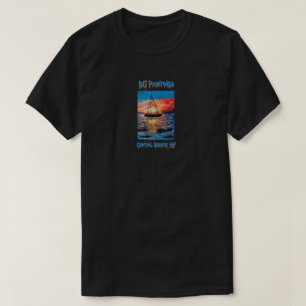 DG Schilderijen Zonsondergang Zeil Centraal Plein T-shirt