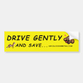 DGAS+hond+ Bumpersticker (Voorkant)