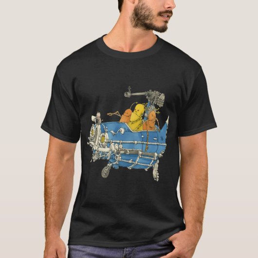 DGD-Dance Gavin Dance merchandise- Schattige dans- T-shirt (Voorkant)