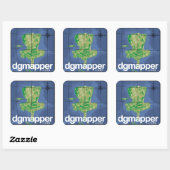 DGMapper.com Blad met Stickers (Vel)