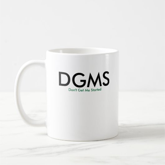 DGMS-Accessoires Koffiemok (Links)