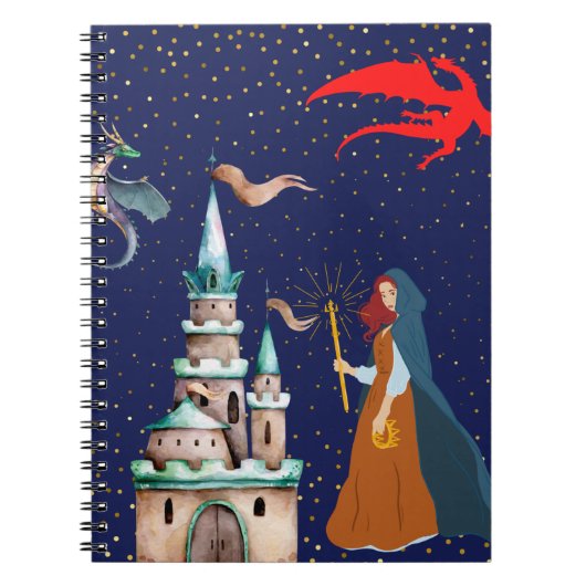 Dgragons en Castle Notitieboek (Voorkant)