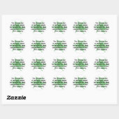 DH Lawrence Pagan Quote Ronde Sticker (Vel)