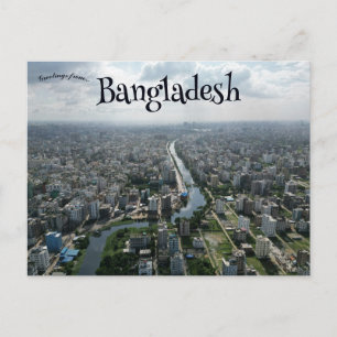 Dhaka Bangladesh Briefkaart