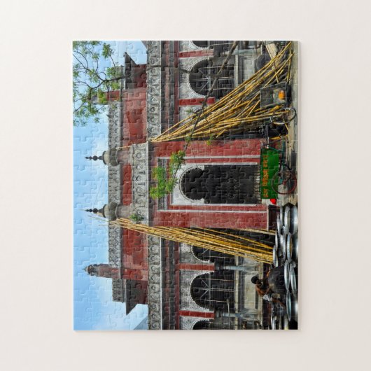 Dhaka Bangladesh. Legpuzzel (Verticaal)