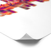 Dhaka Bangladesh Skyline Poster (Hoek)