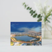 Dhaka Bangladesh Travel waterverf Bengaals Briefkaart (Staand voorkant)