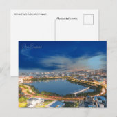 Dhaka Bangladesh Travel waterverf Bengaals Briefkaart (Voorkant / Achterkant)