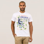 Dhaka, Bangladesh  vakantie poster. T-shirt (Voorkant volledig)