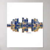 Dhaka Skyline Poster (Voorkant)