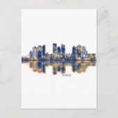 Dhaka Skyline Uitnodiging Briefkaart (Voorkant)