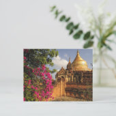Dhamma Yazaka Pagoda at Bagan (Pagan), Myanmar Briefkaart (Staand voorkant)